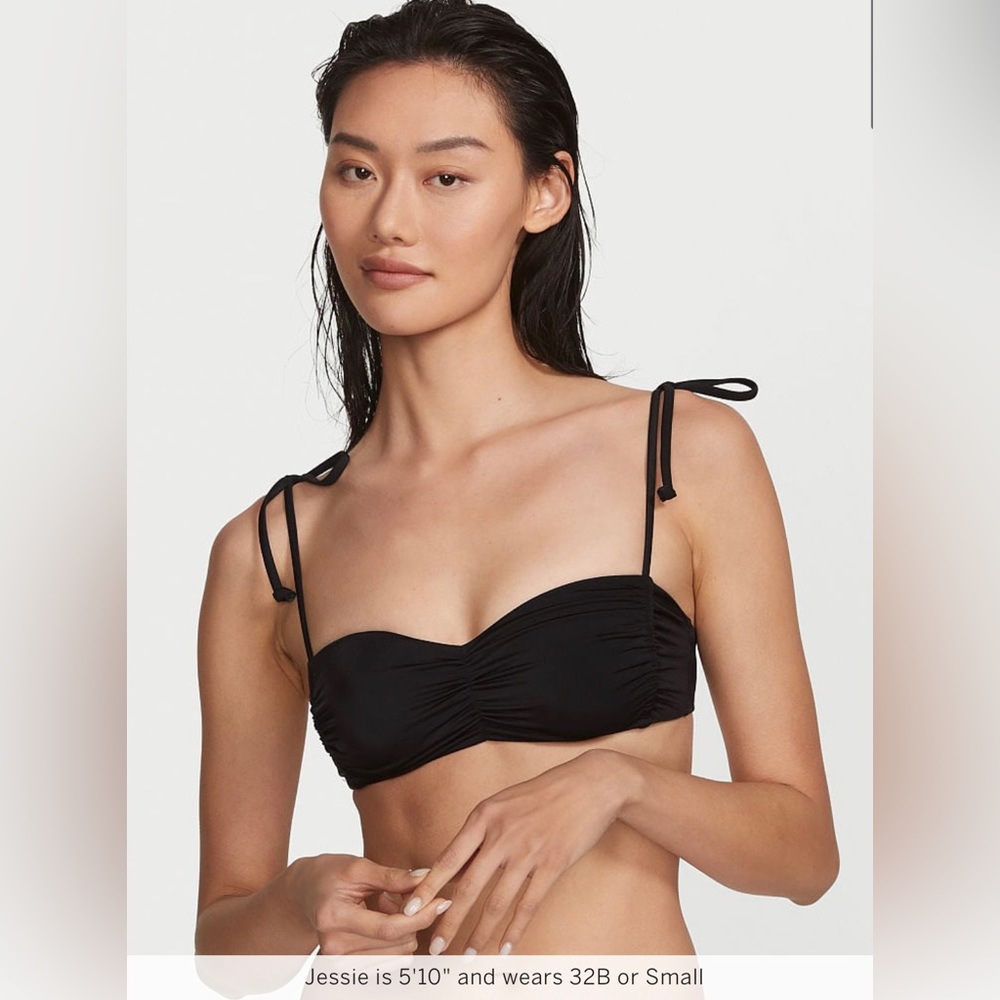 Victoria’s Secret - Swim Ruched Shine Bralette Bikini Top